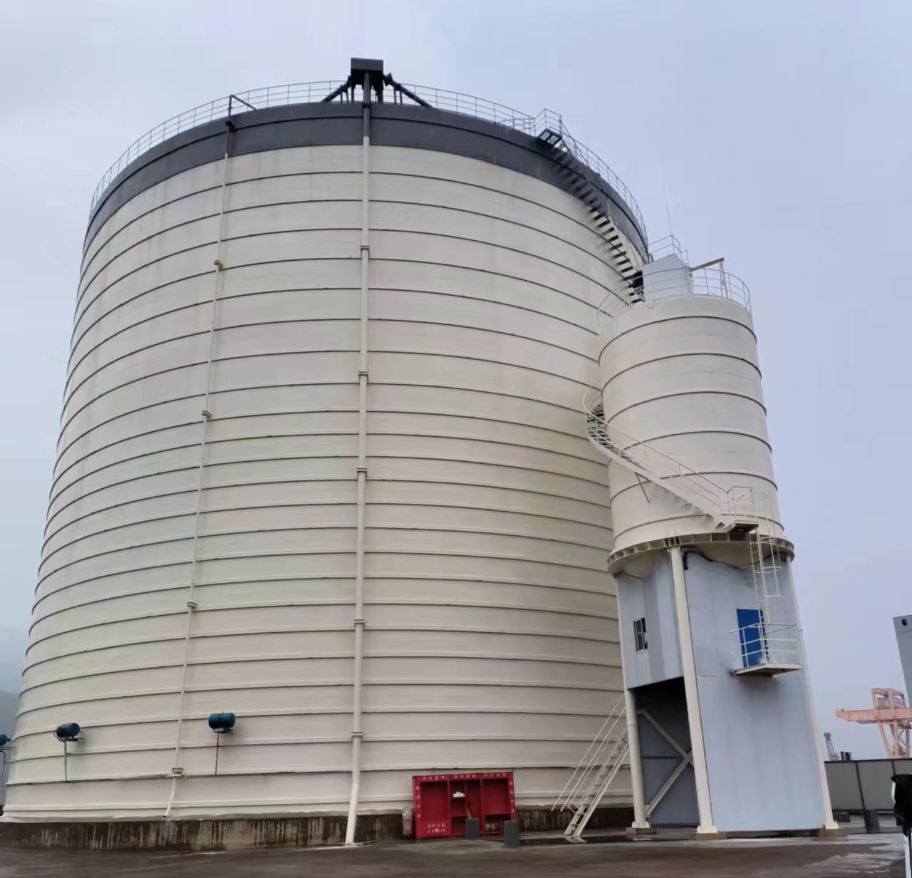 上安乡10万吨水泥钢板库