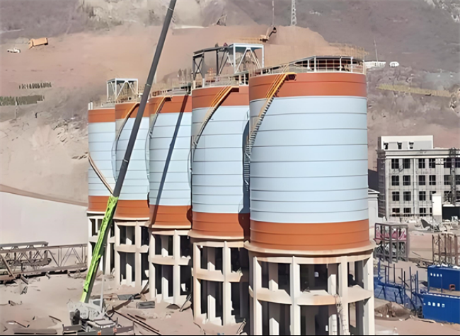 上安乡高架钢板仓