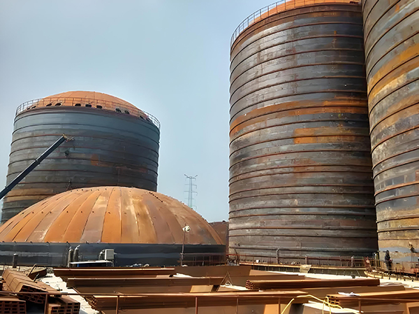 上安乡焦粉钢板仓